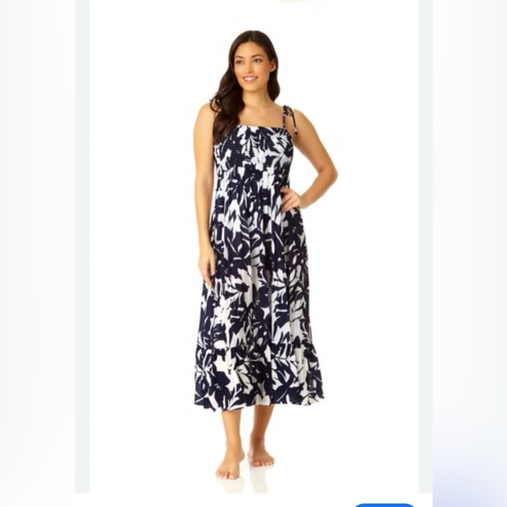 Anne Cole NWTs Coastal Palms Dress Size  XS/Small